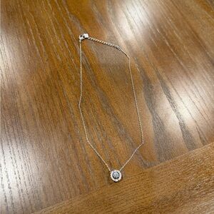 Swarovski Una Necklace-silver